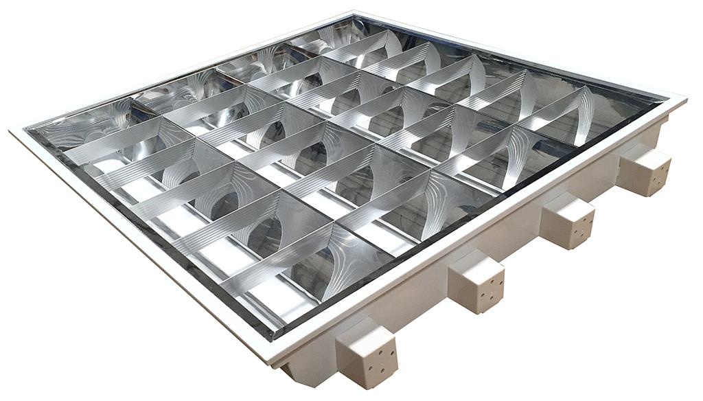 RELED RELIGHT RECESSED LUMINAIRE T8 595X595MM, 4X18W