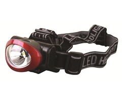 RELED RELED HEADLAMP MIT ELASTISCHEM HEADBAND 1W 20LM