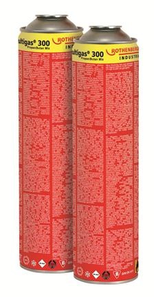 ROTHENBERGER ROTHENBERGER MULTIGAS CYLINDER, DUOPACK, 600ML