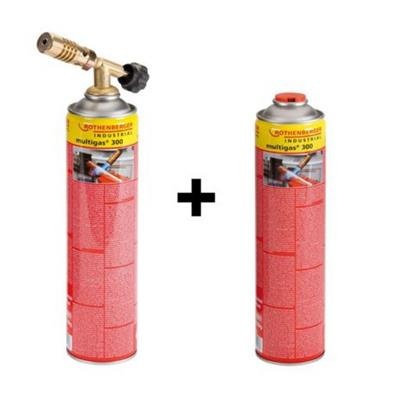 ROTHENBERGER ROTHENBERGER GASSET, HOT PACK 2, TORCH, 2X M300