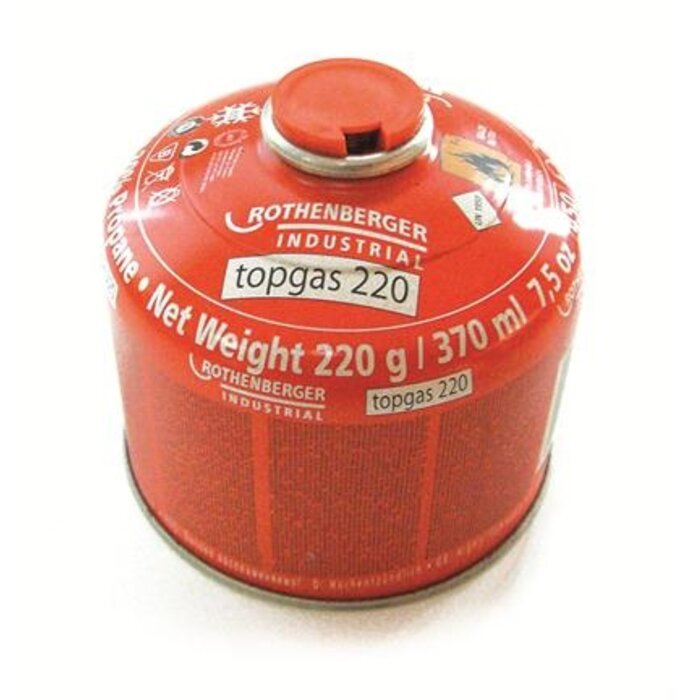 ROTHENBERGER ROTHENBERGER GAS CARTRIDGE TOPGAS 220