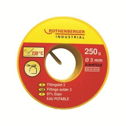 ROTHENBERGER ROTHENBERGER FITTINGSOLDER 3, 50G