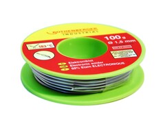 ROTHENBERGER ROTHENBERGER ELECTRONIC SOLDER, 1.5MM, 30G