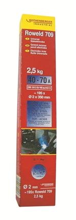 ROTHENBERGER ROTHENBERGER ROWELD V2A ELEKTRODEN 2X300MM, 10 STÜCKE