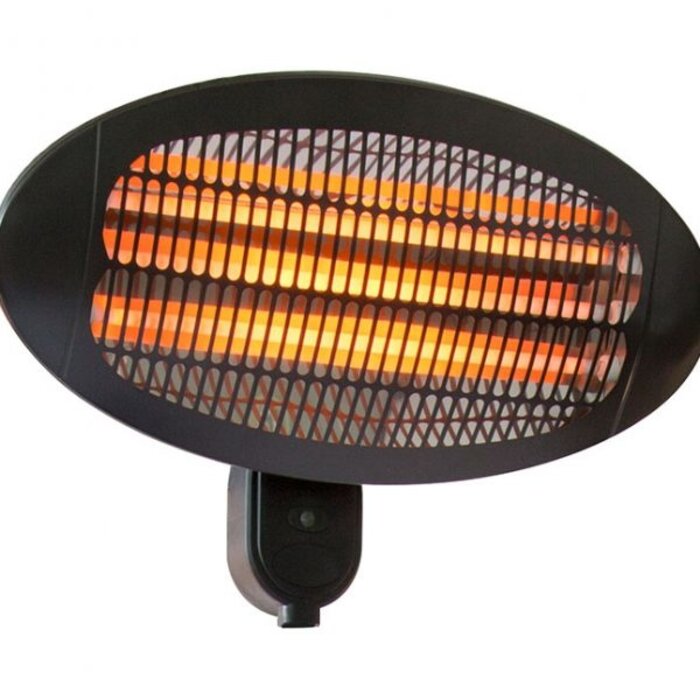 Sun Head Patio heater - Perel (2000W, Wall mount)