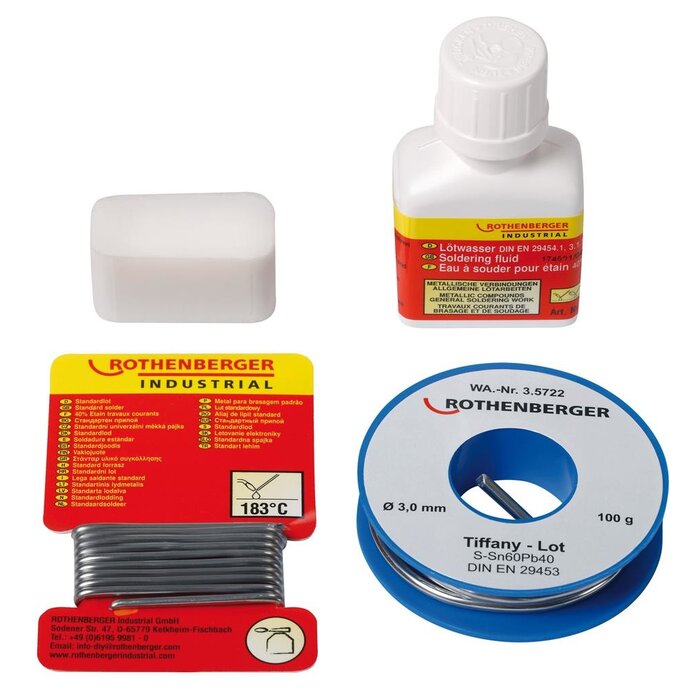 ROTHENBERGER ROTHENBERGER TIFFANY SET, LEAD FREE