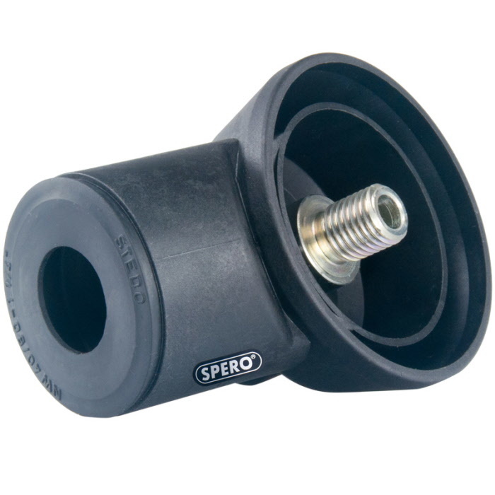 Spero tools Kunststoff Diamantbohrstaubadapter M16 (M) - M16 (F) Exkl. Zentrierstift