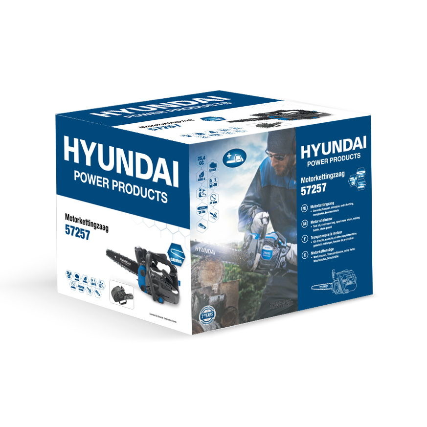 HYUNDAI POWER PRODUCTS SCHNITZKETTENSÄGE 25CC