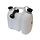 Jerrycan, 8 liter combination, Fuel and Oil,
