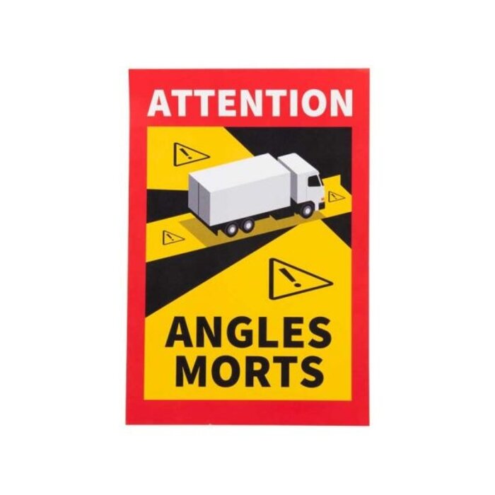 Trailer Gear DODEHOEK STICKER / ANGLES MORTS