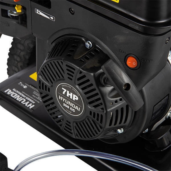 HYUNDAI POWER PRODUCTS Hyundai Hochdruckreiniger Benzin 207 Bar/7 PS 7PS, 3400 U/min Euro V Motor