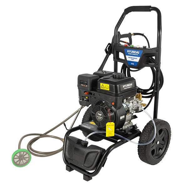 HYUNDAI POWER PRODUCTS Hyundai Hochdruckreiniger Benzin 207 Bar/7 PS 7PS, 3400 U/min Euro V Motor