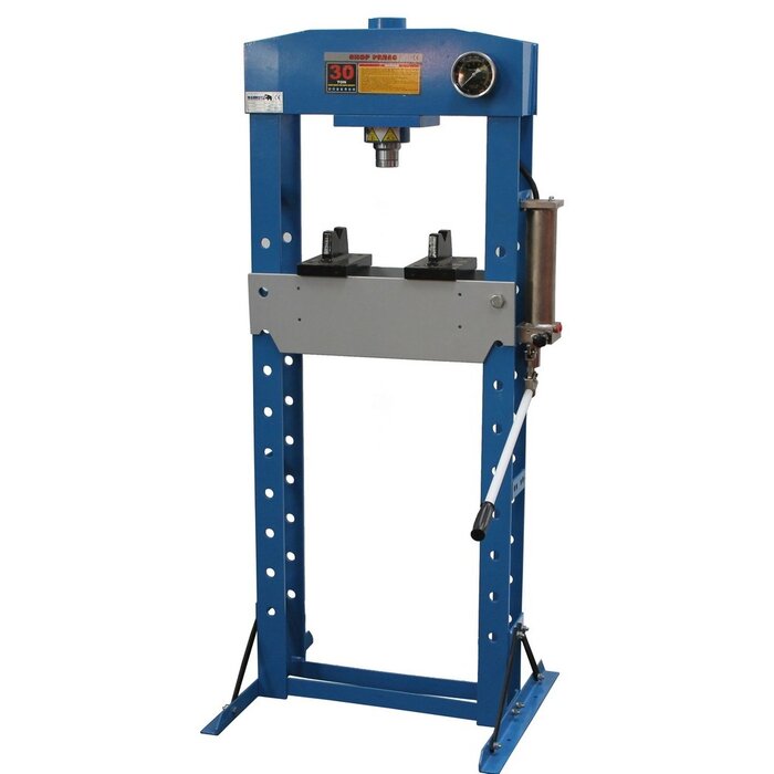 Mammuth Werkplaatspers handbediend hydraulisch 30 ton