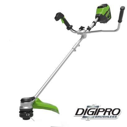 Greenworks 60 VOLT ACCU TRIMMER EN BOSMAAIER GD60BCBK2 incl accu en lader