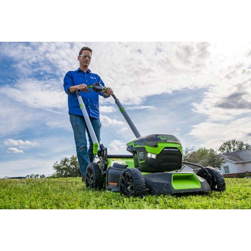 Greenworks 60 Volt cordless lawn mower GD60LM46SP