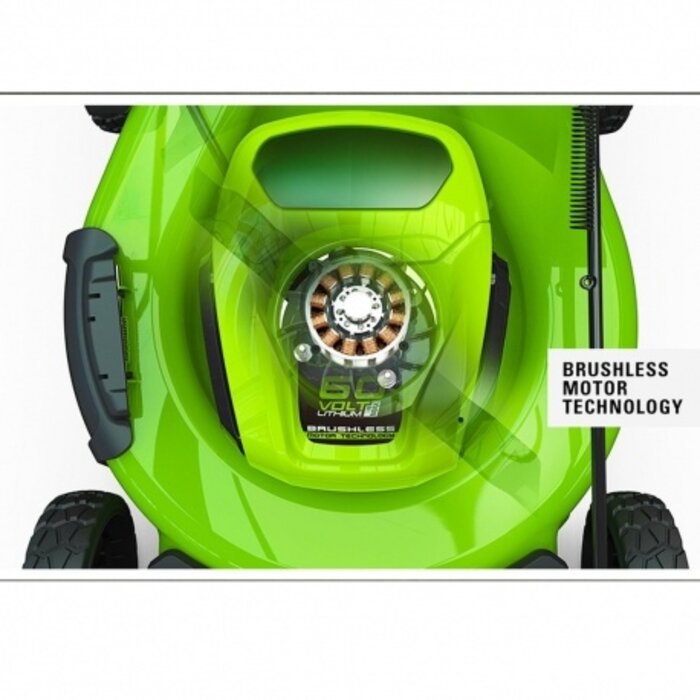 Greenworks 60 Volt Akku-Rasenmäher GD60LM46SP