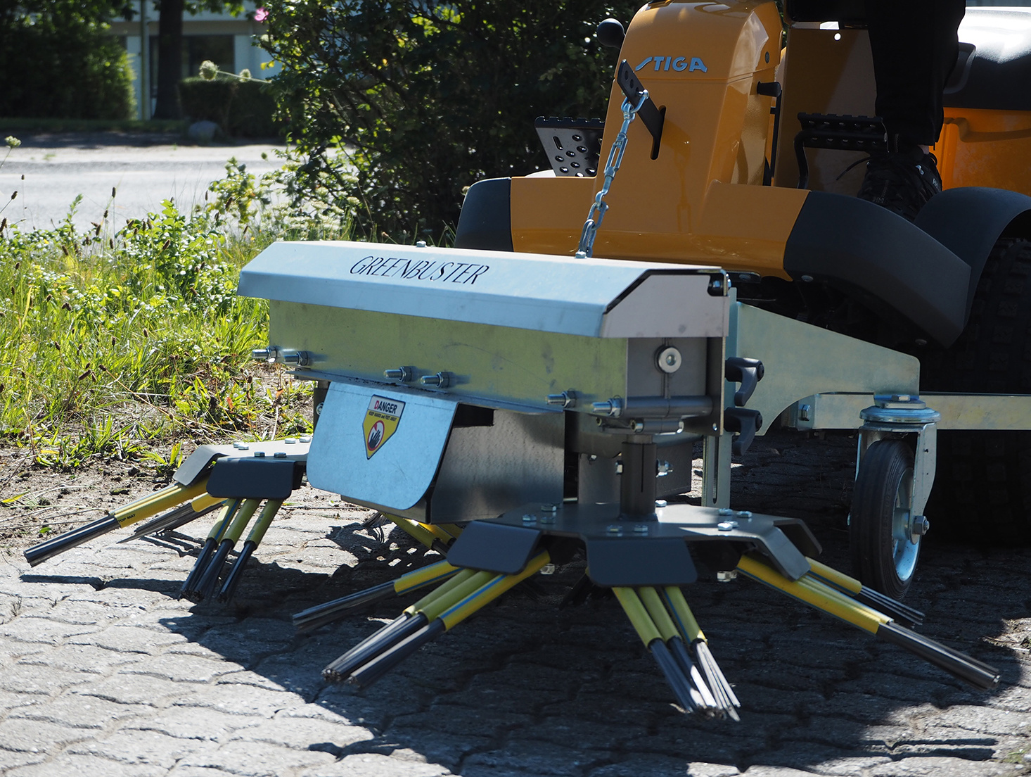 Kwern Greenburster Unkrautbürste STIGA KWERN