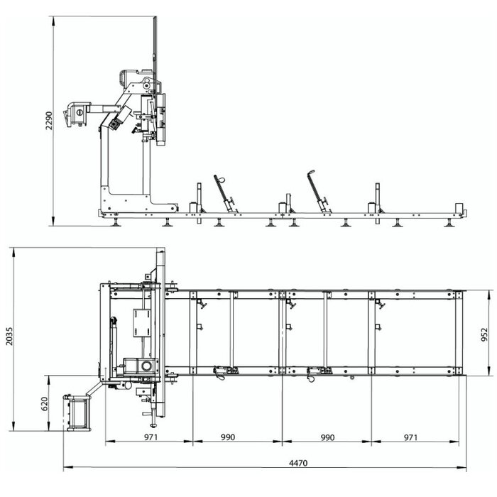 Lumag BEAM AND PLANK SAW BSW76E