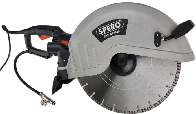 Spero tools Betonsäge 2800 Watt Inkl. Betonsägeblatt PRO - SPHS355