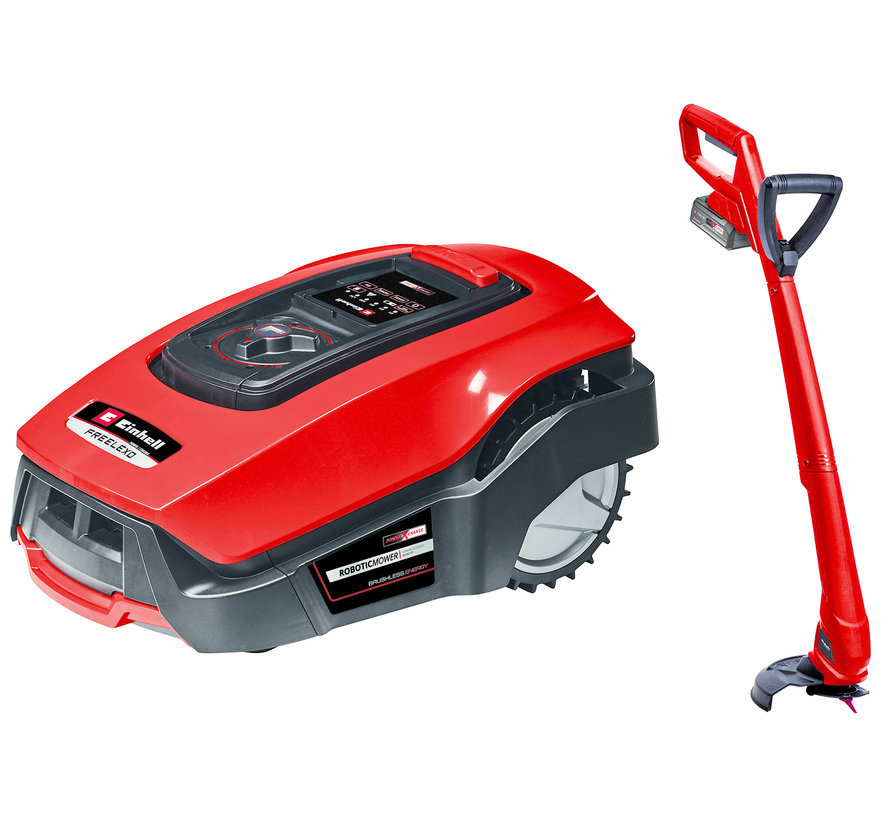 Power X-Change robotic lawnmower - incl. free grass trimmer