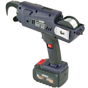 Spero tools Haakneus accu vlechtmachine incl. 2x Li-ion accus, lader, accu-extender, tang & koffer SPVM01B