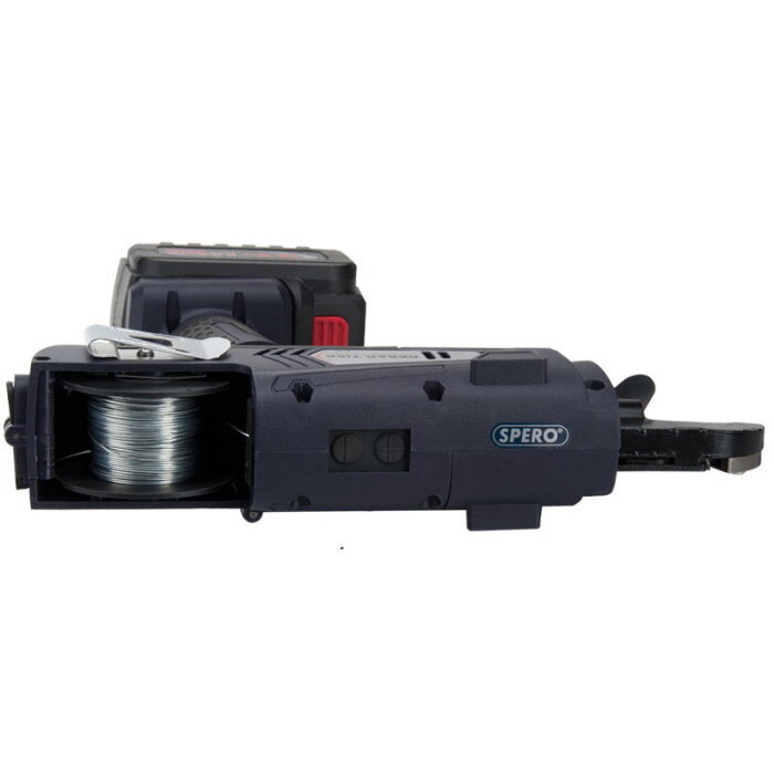 Spero tools Haakneus accu vlechtmachine incl. 2x Li-ion accus, lader, accu-extender, tang & koffer SPVM01B