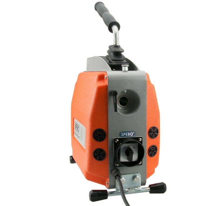 Spero tools 8, 16 & 22mm Abflussreiniger PRO elektrisch rotierend - 570Watt - Komplettset