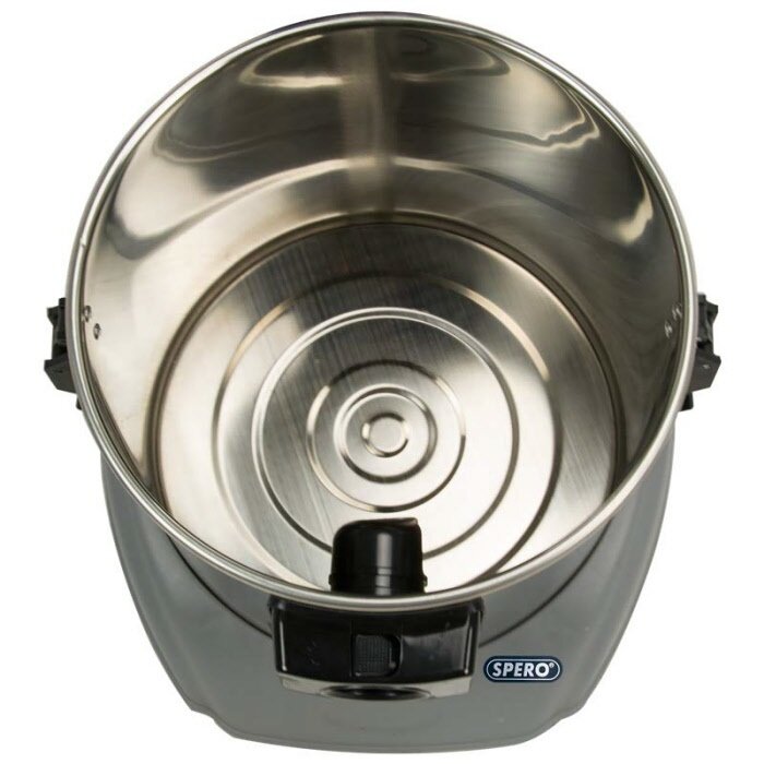 Spero tools Industry Dust & Water Vacuum Cleaner - 1 motor 1000Watt - 15Liter stainless steel tank