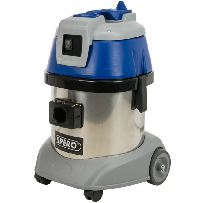 Spero tools Industry Dust & Water Vacuum Cleaner - 1 motor 1000Watt - 15Liter stainless steel tank