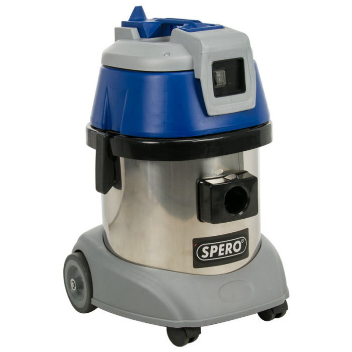 Spero tools Staub- und Wasserstaubsauger für die Industrie - 1 Motor 1000 Watt - 15 Liter Edelstahltank