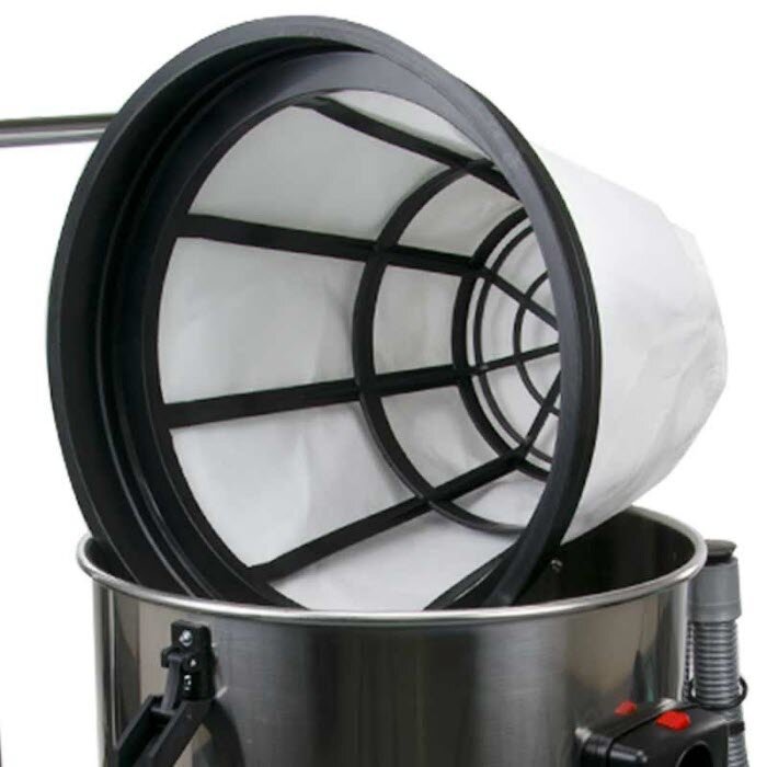 Spero tools Industry Dust & Water Vacuum Cleaner with Autostop - 2 Motors IZ2001AS 2000Watt - 60Liter Stainless Steel Tank