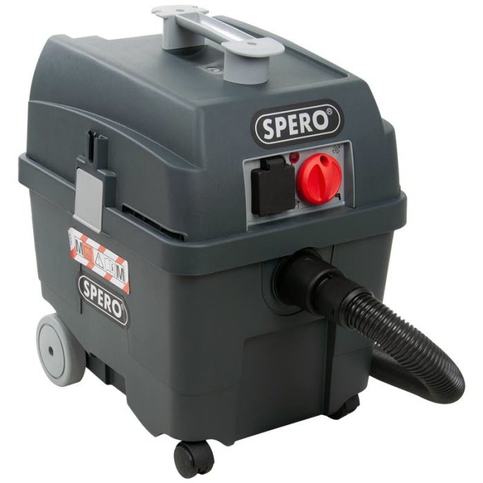 Spero tools Werkzeugsauger Bausauger 1400Watt - 25 Liter - M-Klasse + Stangenset