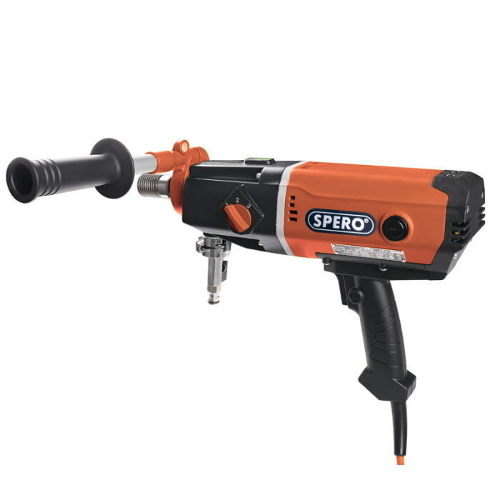 Spero tools 3 versnellingen - 2200Watt Industrie Diamantboormachine met Pistool greep SPB1004P