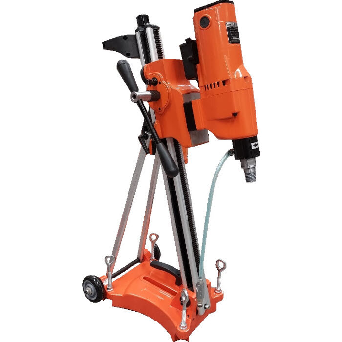 Spero tools Diamond drilling machine with 2 gear tilting stand Max. 350mm SPB4001