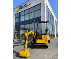 Günter Grossmann GG 1100 Gunter Grossmann Minigraafmachine 3 Cilinder Kubota   / Perkin Knik Mast Verstelbare Rupsen