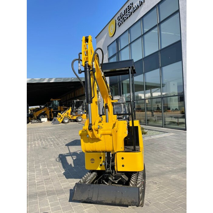 Günter Grossmann GG 1100 gunter grossmann mini excavator 3 cylinder kubota articulated mast adjustable tracks
