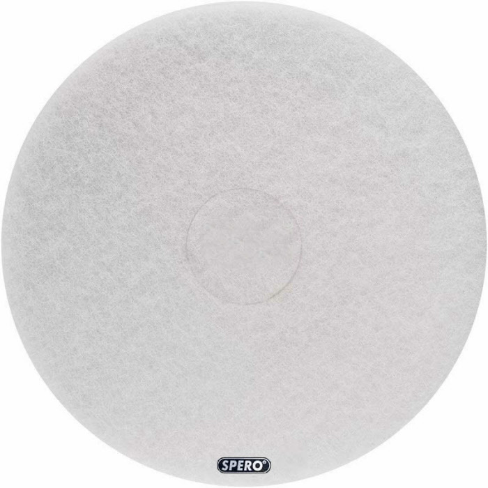 Spero tools 18 inch - white thick floor pads (457mm) 5 pieces