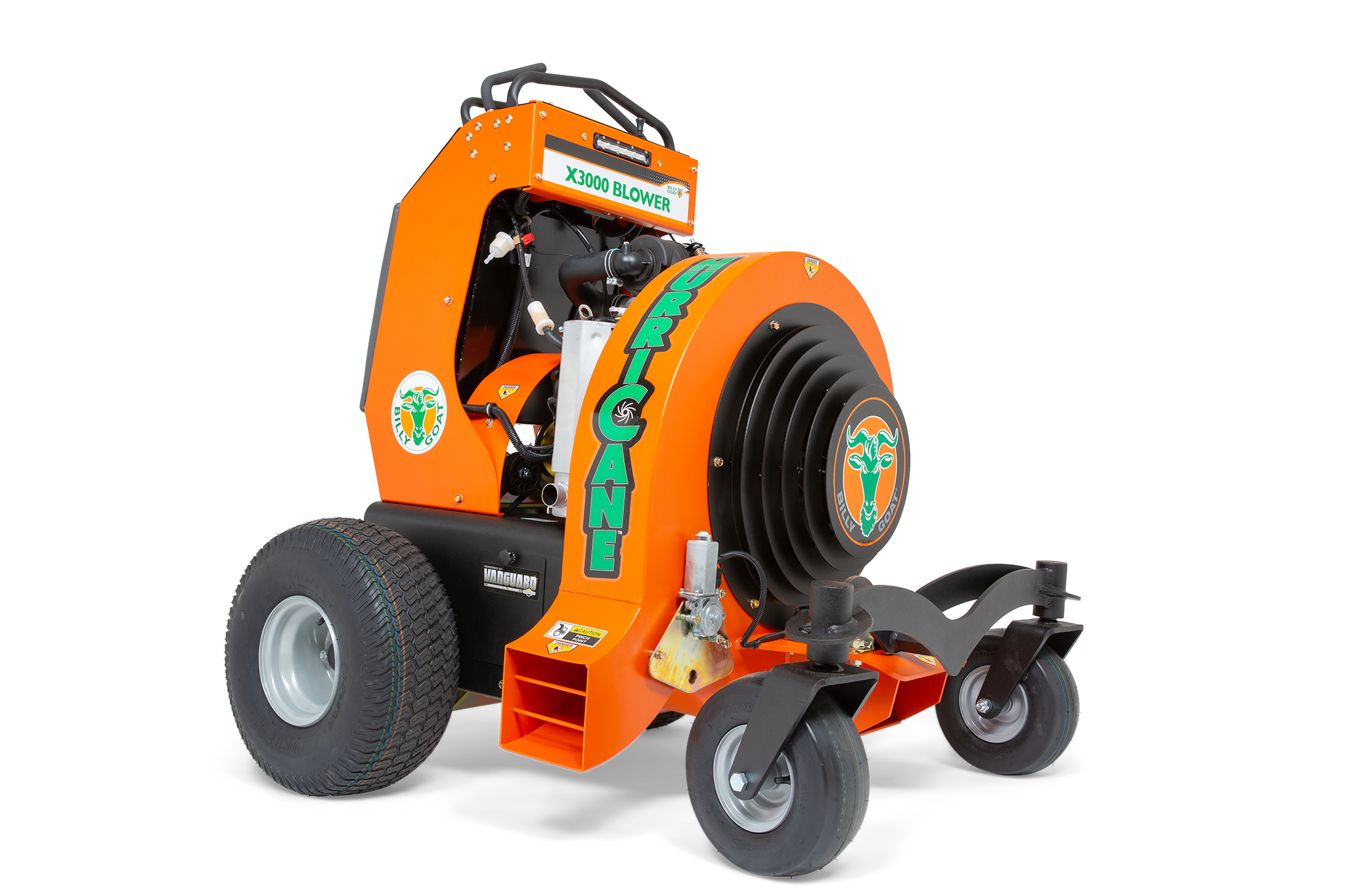 Billy Goat Billy Goat X3000CE steht auf Blazer