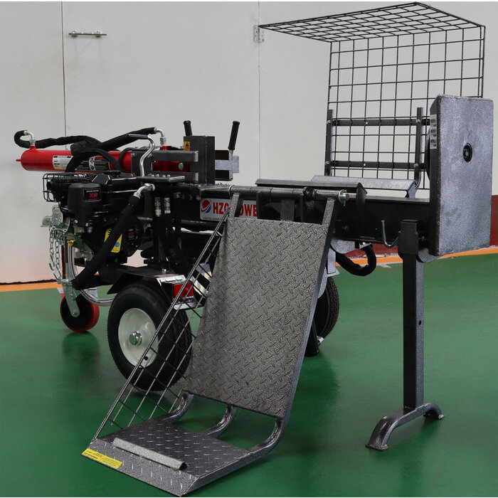 Hzc / Landworks 22 t horizontal petrol log splitter with log lifter, 1 m splitting length (HS22331)