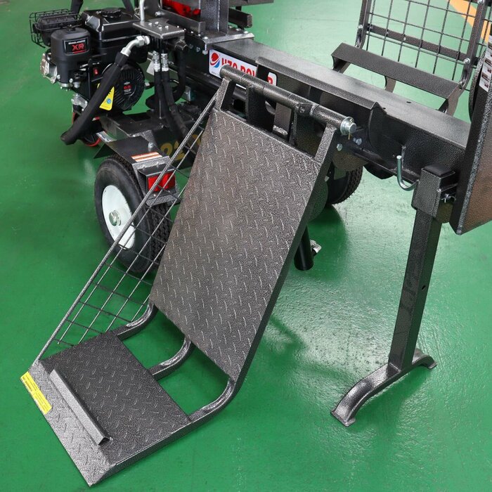 Hzc / Landworks 22 t horizontal petrol log splitter with log lifter, 1 m splitting length (HS22331) - Copy