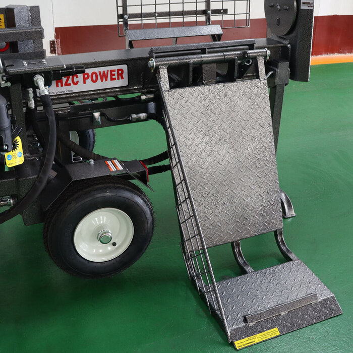 Hzc / Landworks 22 t horizontal petrol log splitter with log lifter, 1 m splitting length (HS22331) - Copy