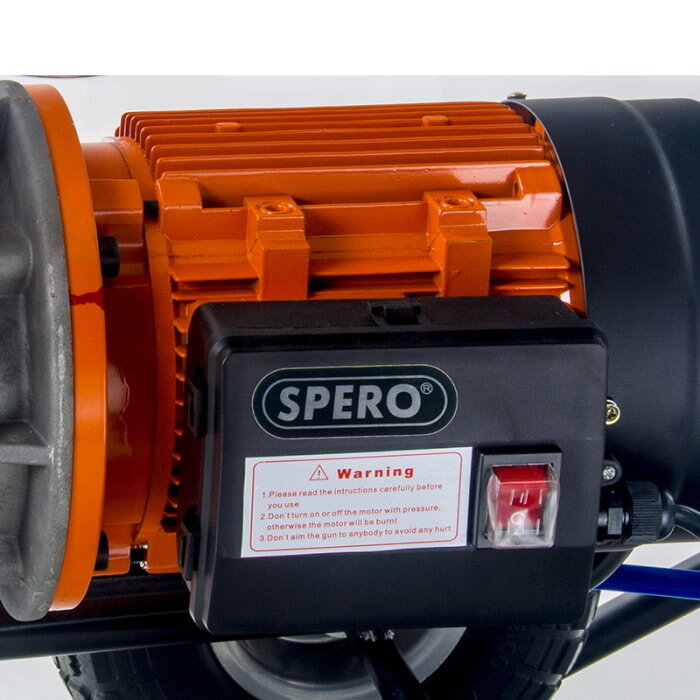Spero tools 4,0 l/min Airless-Membranpumpe, 30-Liter-Trichter – SPA101B