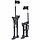 Working Stilts Medium - Magnesium Stilts 46 - 76cm