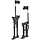 Work stilts Large - Magnesium stilts 61 - 102cm