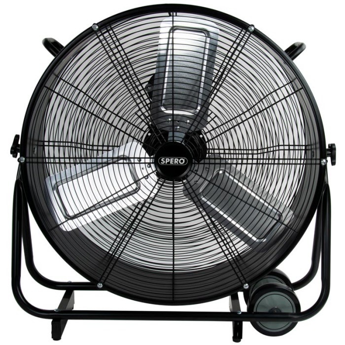 Spero tools Floor fan 90cm Industry Max: 9000 m3/h - Tiltable - SPKV60