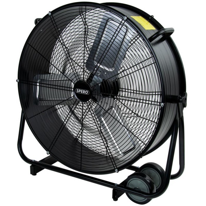 Spero tools Bodenventilator 90 cm Industry Max: 9000 m3/h - Neigbar - SPKV60