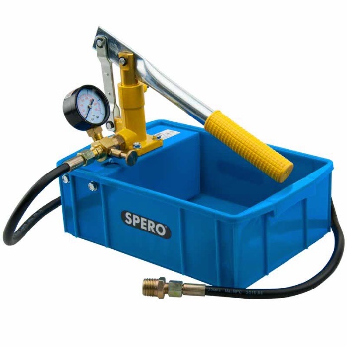 Spero tools Druckpumpe 4 Liter Stahltank Rohrdruckpumpe max. 40Bar SAP1001