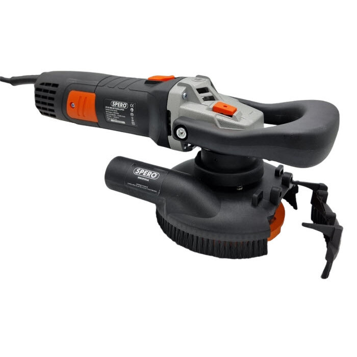 Spero tools Betonslijper 125mm DELUXE Schuur & Polijstmachine