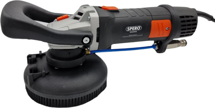 Spero tools Polijstmachine - NAT1400 Watt gebruik met verende stofkap & afneembare neus SPHS1001W