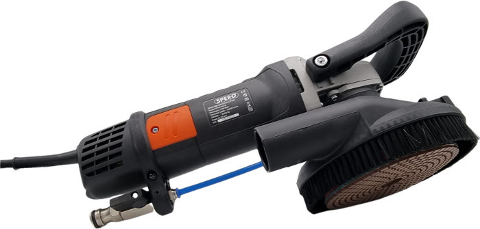 Spero tools Polijstmachine - NAT1400 Watt gebruik met verende stofkap & afneembare neus SPHS1001W